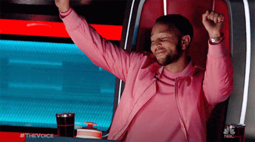 Hands in the air animation